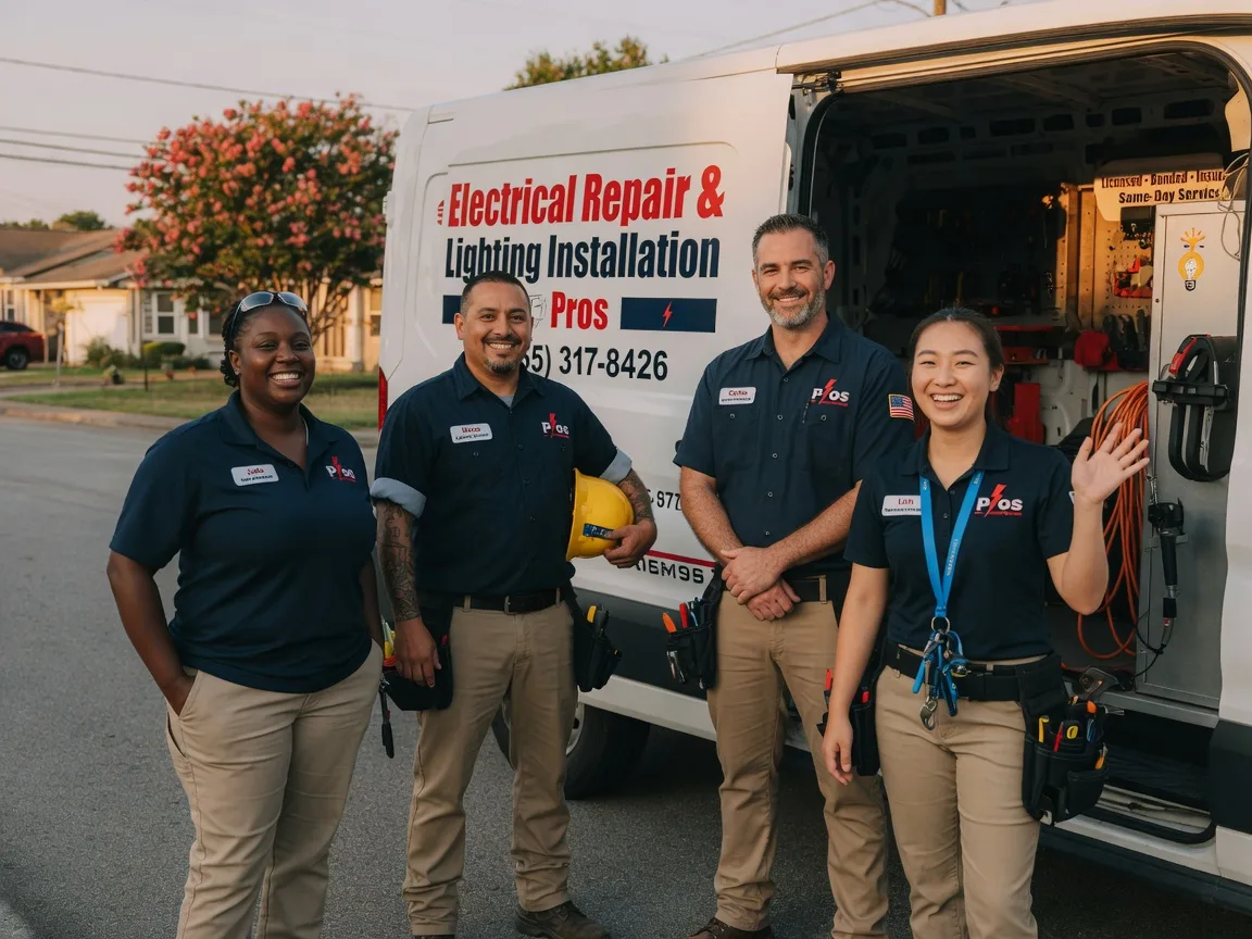 Licensed Electrician company in Nursery, TX